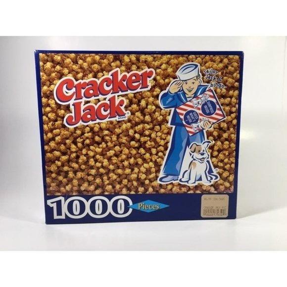 19.25" x 26.75" 2002 Recot Cracker Jack 1000 Pc. Puzzle - SEALED - Picture 1 of 3